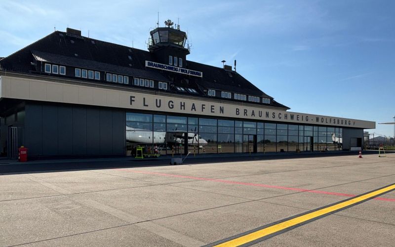 Terminal am Flughafen Braunschweig-Wolfsburg