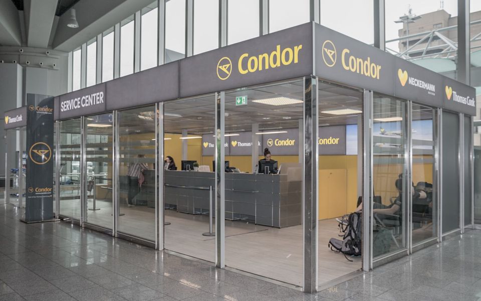 Neubau Condor Service Center im Flughafen Frankfurt