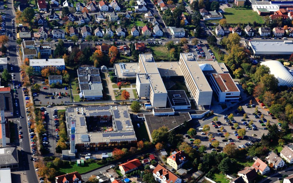Campus Rüsselsheim der Hochschule Rhein-Main, Luftaufnahme