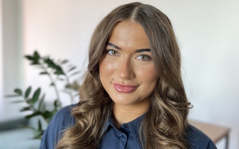 Laura Rentzsch, Werkstudentin in Frankfurt