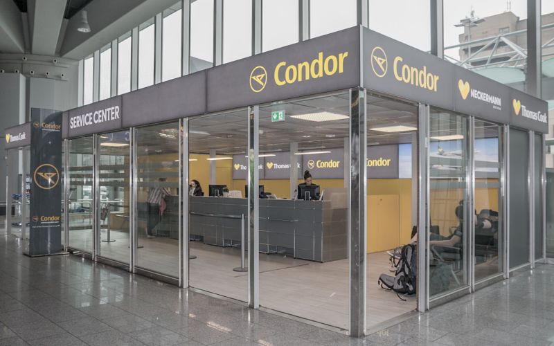 Neubau Condor Service Center im Flughafen Frankfurt
