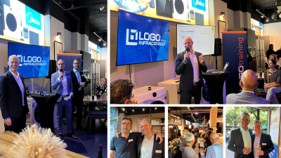 Collage von LOGO Mitarbeiter beim AfterWork 2024